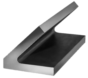 Angle profiles 45° grey cast iron