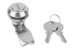 Forgóretesz, zárható, nemesacél 1.4401, ház átmérője 30 mm Forgóretesz, zárható, nemesacél 1.4401, ház átmérője 30 mm