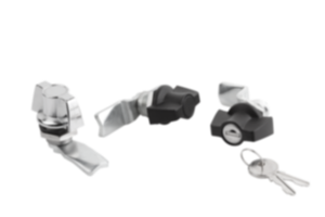 Forgóreteszek, működtetés fogantyúval, házátmérő 30,5 mm Forgóreteszek, működtetés fogantyúval, házátmérő 30,5 mm