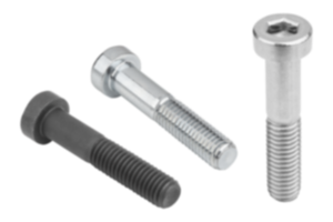 Socket head screws  low head DIN 6912