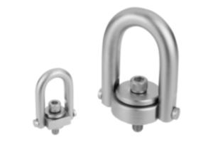 Hoist rings with Envirolox® coating