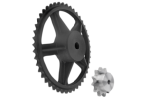 Sprockets single 1“ x 17.02 mm  DIN ISO 606