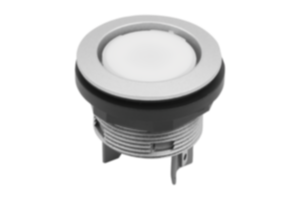 Világító jelzőgomb LED beszerelési változat Ø 22,3 mm, laposdugasz csatlakozó, kompakt Világító jelzőgomb LED beszerelési változat Ø 22,3 mm, laposdugasz csatlakozó, kompakt