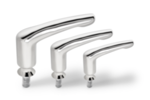Szorítókarok külső menettel és vállal Hygienic USIT® tömítő- és alátétkoronghoz, Freudenberg Process Seals Szorítókarok külső menettel és vállal Hygienic USIT® tömítő- és alátétkoronghoz, Freudenberg Process Seals