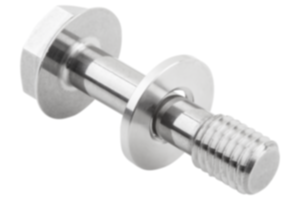 Hexagon head bolts with narrow shaft in Hygienic DESIGN